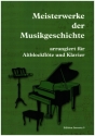 Meisterwerke der Musikgeschichte fr Altblockflte und Klavier