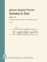 Sonate G-Dur op.1,6 fr Violoncello und Bc Partitur und Spielpartitur (Bc ausgesetzt)