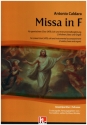 Missa in F fr Soli, gem Chor, 2 Violinen, Bass und Orgel Partitur