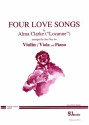 4 Love Songs for violin (viola) and piano