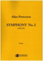 Symphony no.2 for orchestra score