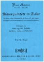 Quintett B-Dur op.99 D898 fr Flte, Oboe, Klarinette, Horn und Fagott Studienpartitur