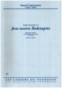 Jesu nostra redemptio pour soprano, violde de gambe concertante et continuo partition et parties