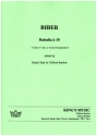 Battaglia  10 for 3 violins, 4 viole, 2 violone and harpsichord score and parts