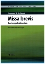 Missa brevis fr Sopran, Alt und Orgel Partitur