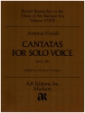 Cantatas for Solo Voice vol.2 - Alto for alto and bc