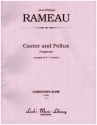 Fragments from Castor and Pollux for orchestra conductor's score