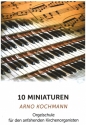 10 Miniaturen fr Orgel