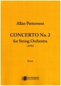 Concerto no.2 for string orchestra score