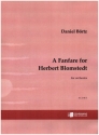 A Fanfare for Blomstedt for orchestra score
