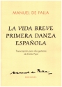 La vida breve primera danza espanola fr 2 Gitarren Spielpartitur