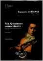 Six Quatuors Concertants op.16 vol.1 pour flute, violon, alto et basse partition et parties