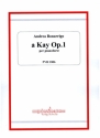 A Kay op.1 per pianoforte