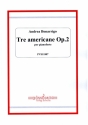 Tre americane op.2 per pianoforte