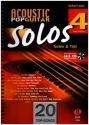 Acoustic Pop Guitar Solos vol.4 (+Online Audio) fr Gitarre/Tabulatur