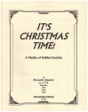 It's Christmas Time for 4 Recorder (SATB) score and parts