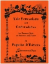 Vals Venezolano and Contradanza for bassoon solo or bassoon and piano