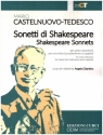 Sonetti di Shakespeare op.125 for voice and piano  and  for mixed chorus (and piano and a cappella) score