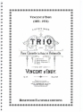 Trio op.29 pour piano, clarinette (violon) et violoncelle parts