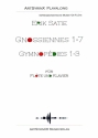Gnossiennes Nr.1-7 und Gymnopdies Nr.1-3 (+CD) fr Flte  und Klavier Fltenstimme