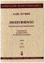 Divertimento fr 10 Instrumente oder Kammerorchester Studienpartitur