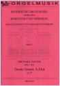 Zweite Sonate A-Dur op.20 fr Orgel