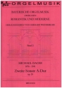 Zweite Sonate A-Dur op.20 fr Orgel