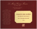 Chants des noels - anciens et modernes for soprano voice and bc Facsimile