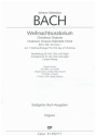 Weihnachtsoratorium BWV 248 Teil I fr Soli, gem Chor und Orgel Orgel