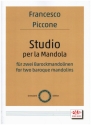 Studio per la Mandola fr 2 Barockmandolinen Stimmen