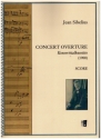 Concert Ouvertuere for orchestra score