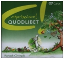 chorissimo! Quodlibet fr Kinderchor Playback-CD