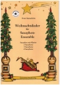 11 Weihnachtslieder fr Saxophon-Ensemble (+Online Audio) fr 2-4 Saxophone (z. T. mit Klavier) (+Text) Spielpartitur