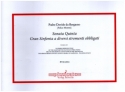 Sonata Quinta - Gran Sinfonia a diversi stromenti obbligati per organo Faksimile