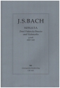 Sonata g-moll BWV1029 fr 2 Violen da Braccio und Violoncello Partitur und Stimmen