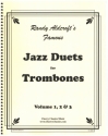 Famous Jazz Duets vols.1-3 for trombones score