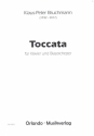 Toccata fr Klavier und Blasorchester Partitur und Stimmen