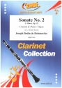 Sonate no.2 f-Moll op.91 for clarinet and piano/organ