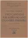 2 Cantatas for soprano and chamber ensemble score