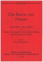 Die Blume von Hawaii  Textbuch
