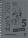 Das Ding Band 5 mit Noten - Kultliederbuch Melodie/Texte/Akkorde Songbook Din A4 mit Spiralbindung