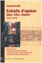 Extraits d'Opras - Duets, Trios, Choeurs pour choeur mixte et clavier partition