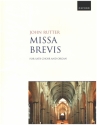Missa Brevis for mixed chorus and organ score (la)