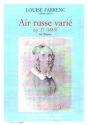 Air russe varie op.17 fr Klavier