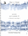 Suite sur le psaume 23 'L'eternel est mon berger' pour orgue
