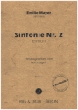 Sinfonie e-moll Nr.2 fr Orchester Partitur