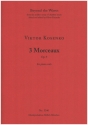 3 Morceaux op.9 for piano solo