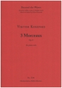 3 Morceaux op.9 for piano solo