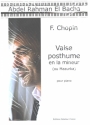 Valse posthume en la mineur (ou Mazurka) pour piano