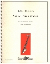 6 Suites BWV1007-1012 for bass clarinet